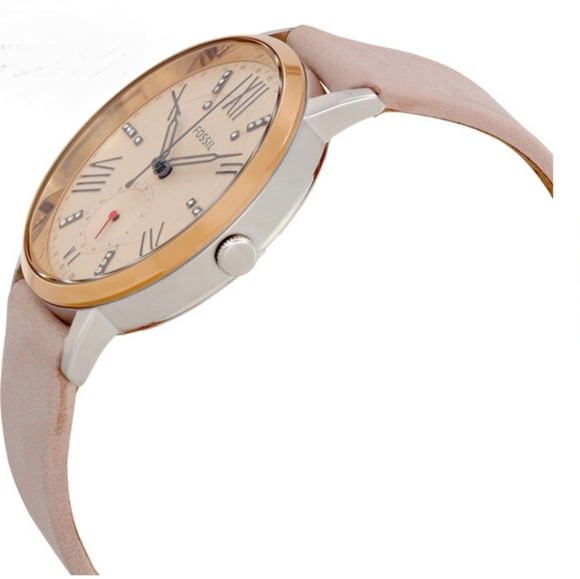FOSSIL Gazer Pink Dial Ladies Multifunction Watch ES4163 - Picture 2 of 9
